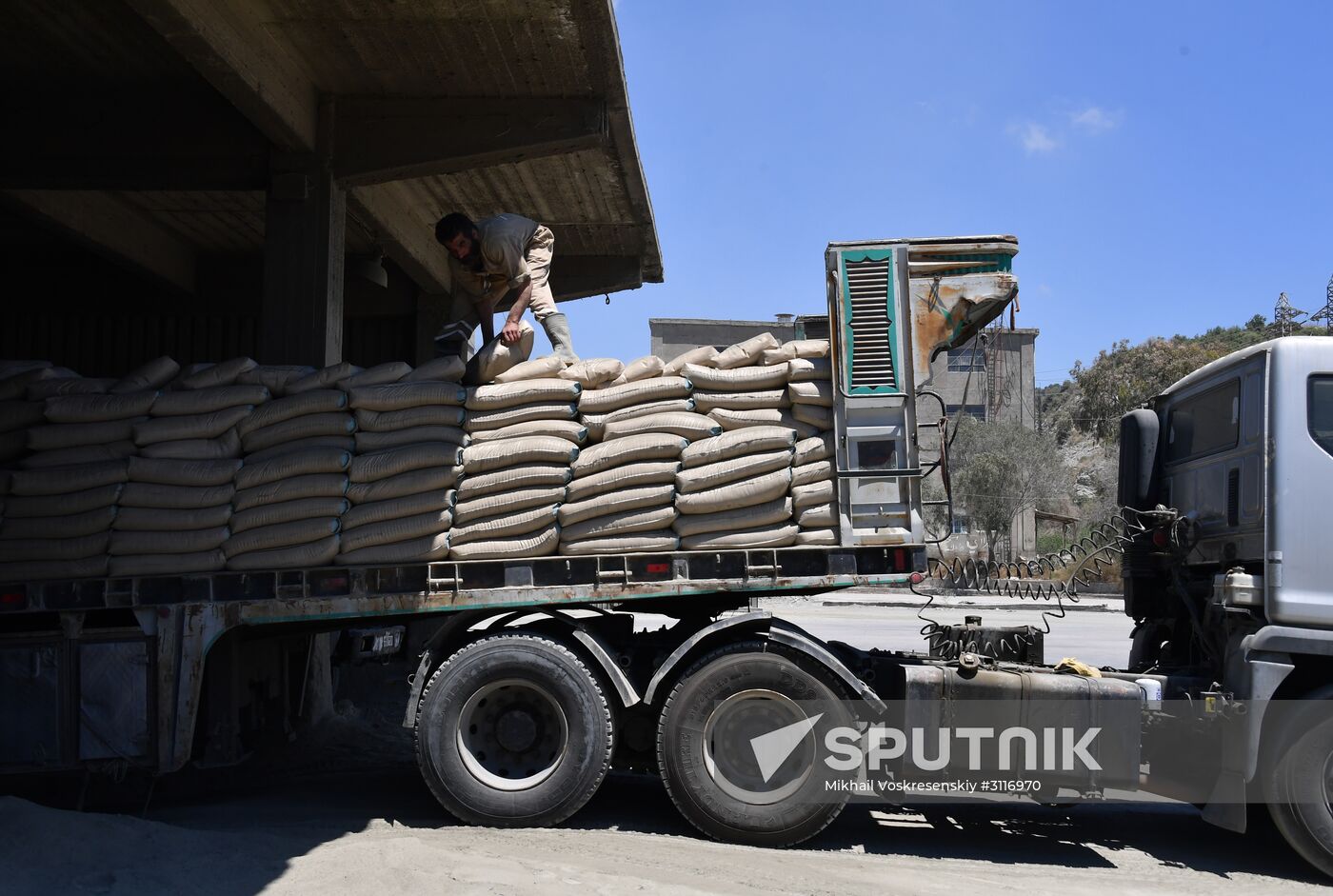 Cement factory near Syria's Tartus