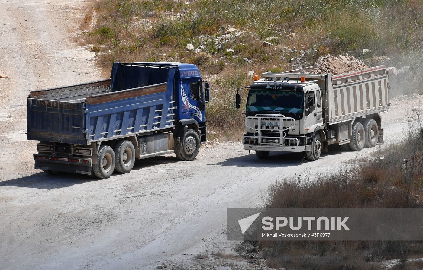 Cement factory near Syria's Tartus