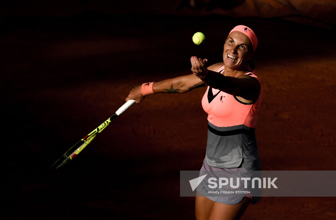 Tennis. French Open. Day four