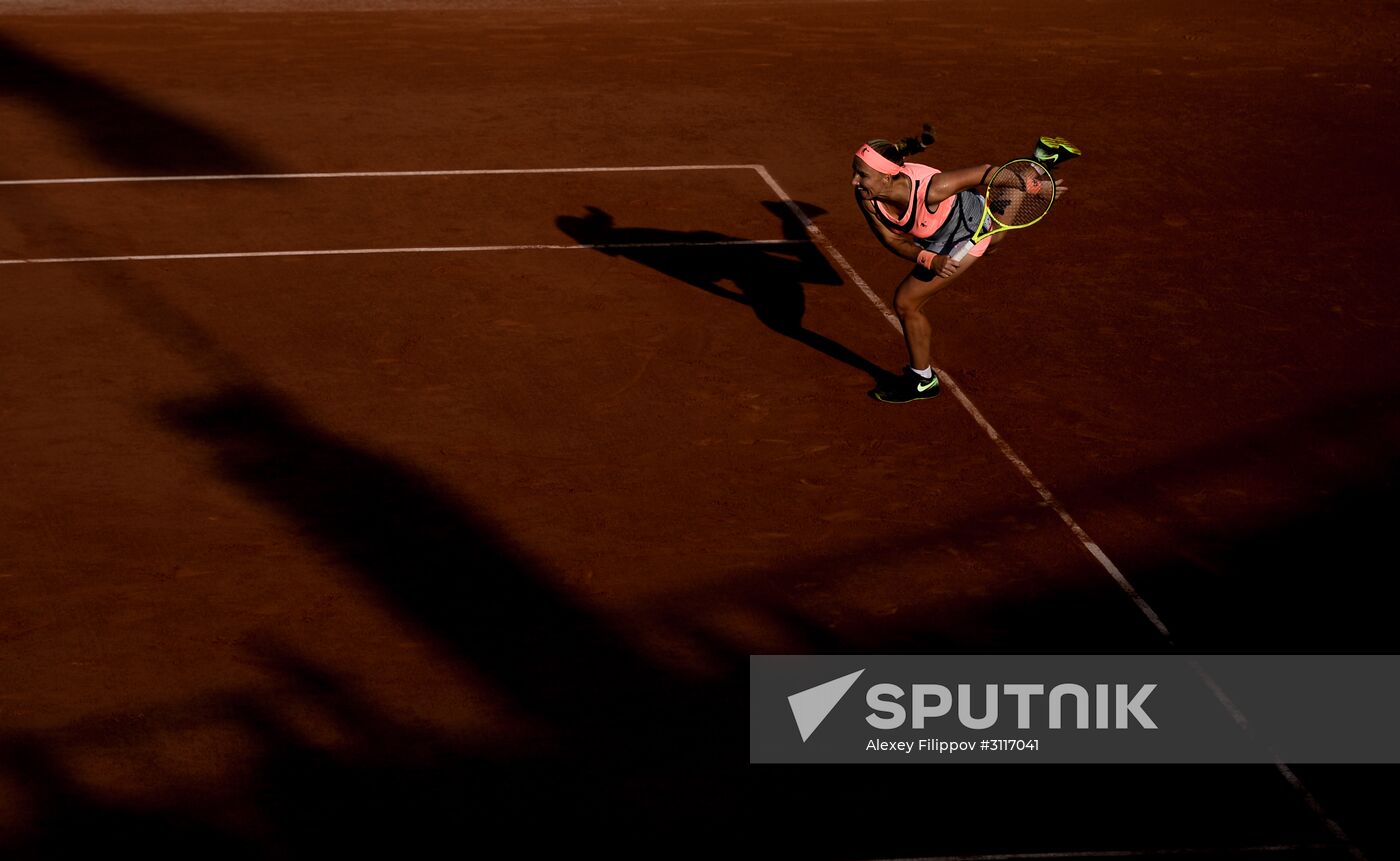 Tennis. French Open. Day four