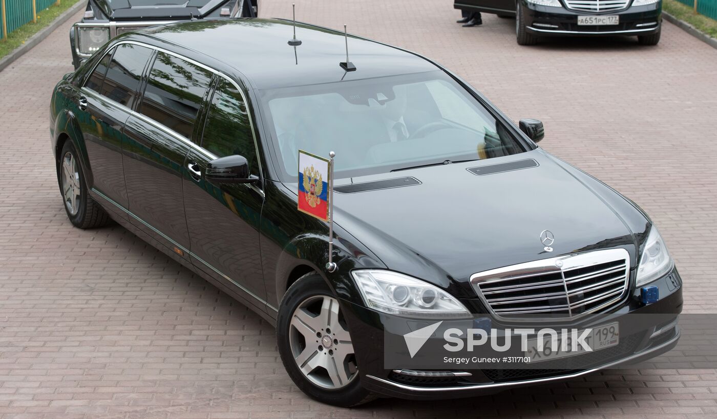 President Vladimir Putin visits Rogozhskaya Zastava Spiritual Center of Russian Orthodox Old-Rite Church in Moscow