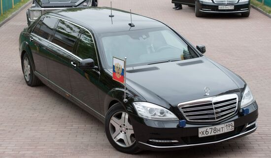 President Vladimir Putin visits Rogozhskaya Zastava Spiritual Center of Russian Orthodox Old-Rite Church in Moscow