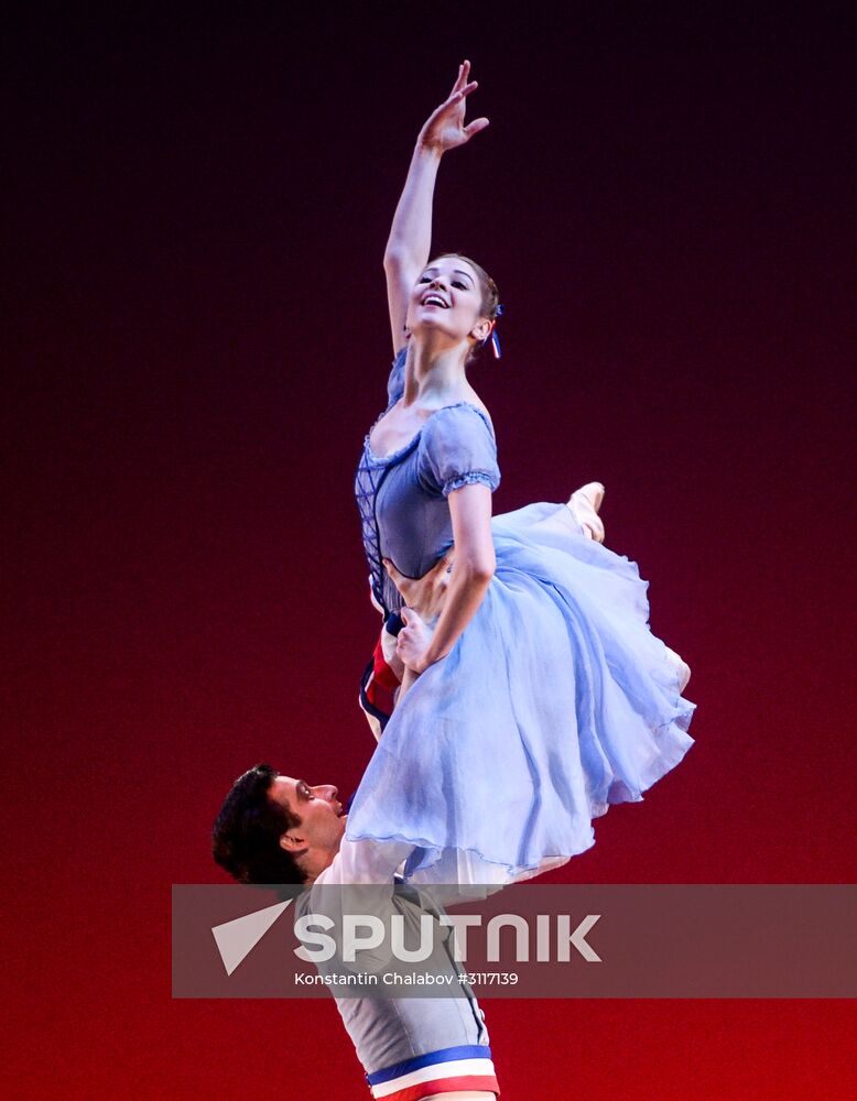Gala concert of Russian ballet stars at Mikhailovsky Theater