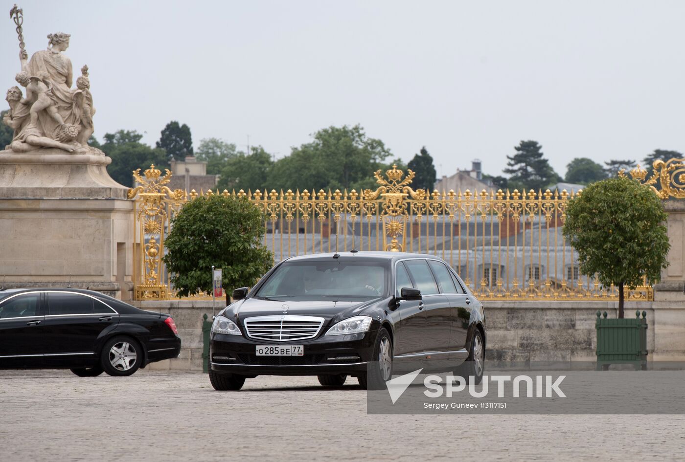 President Vladimir Putin's official visit to Paris