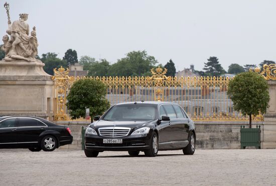 President Vladimir Putin's official visit to Paris