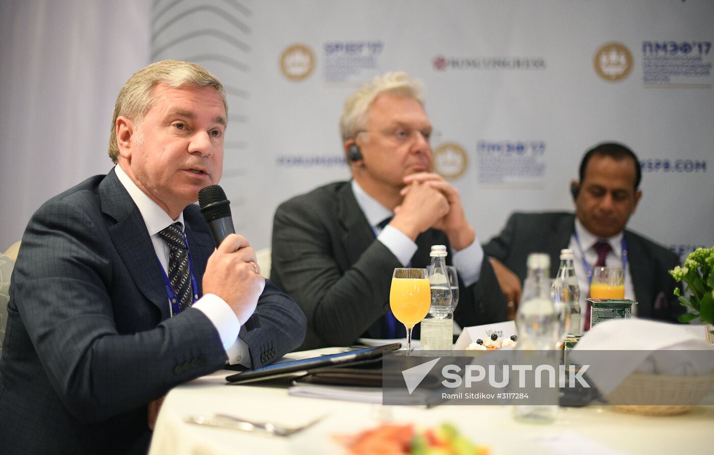 2017 St. Petersburg International Economic Forum. Day One
