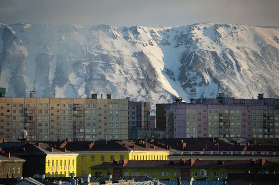 Russian cities. Norilsk