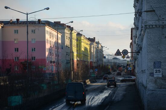 Russian cities. Norilsk