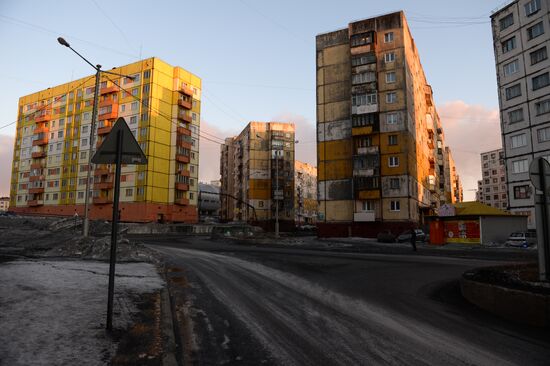 Russian cities. Norilsk