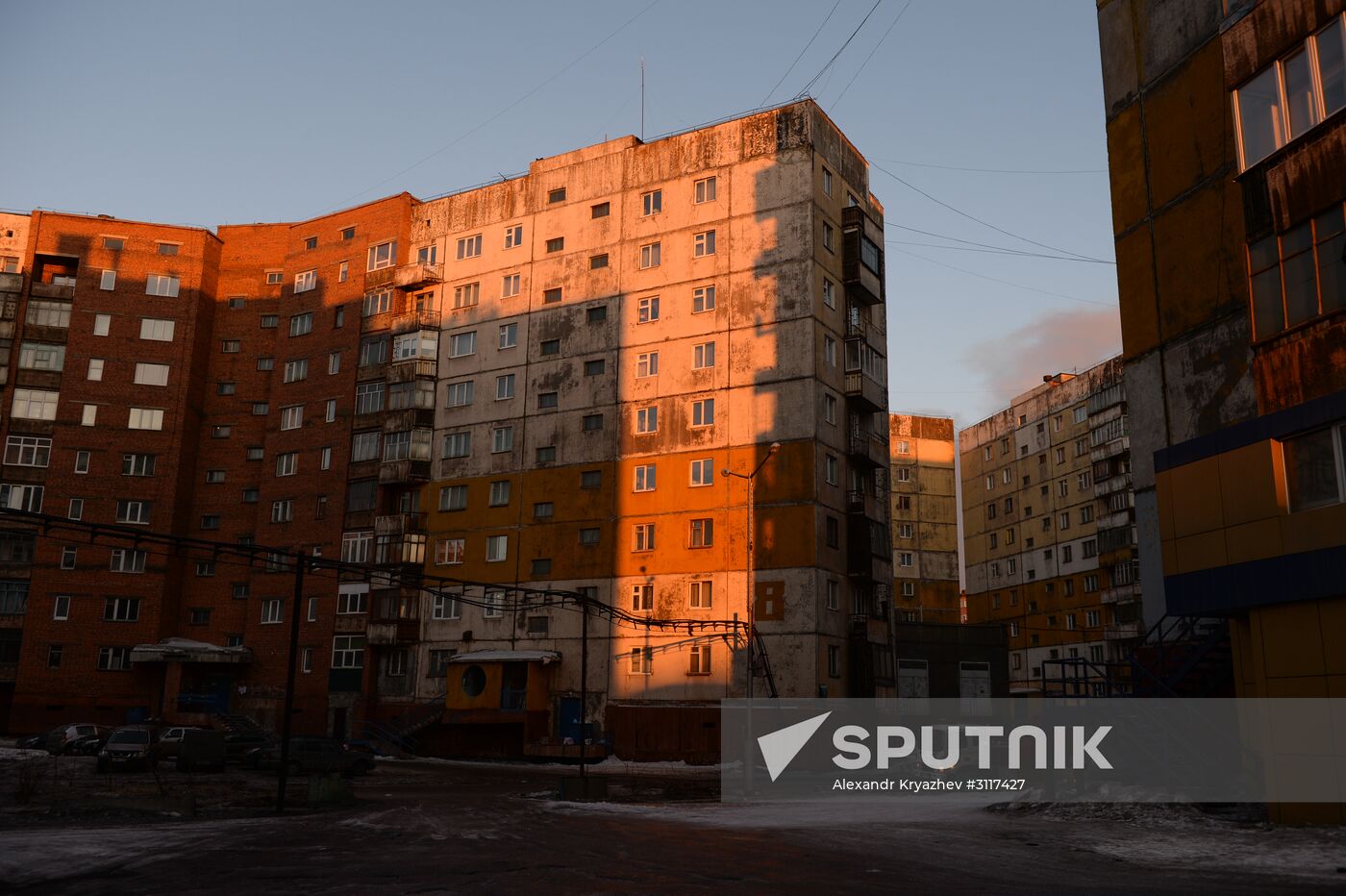 Russian cities. Norilsk