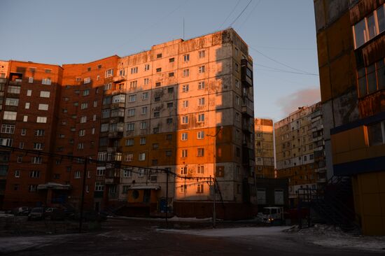 Russian cities. Norilsk