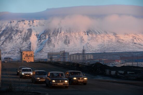 Russian cities. Norilsk