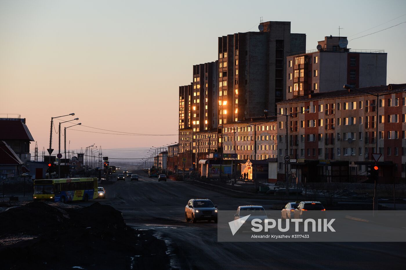 Russian cities. Norilsk