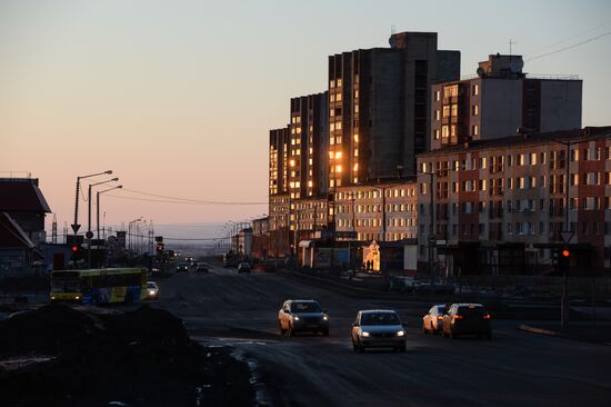 Russian cities. Norilsk