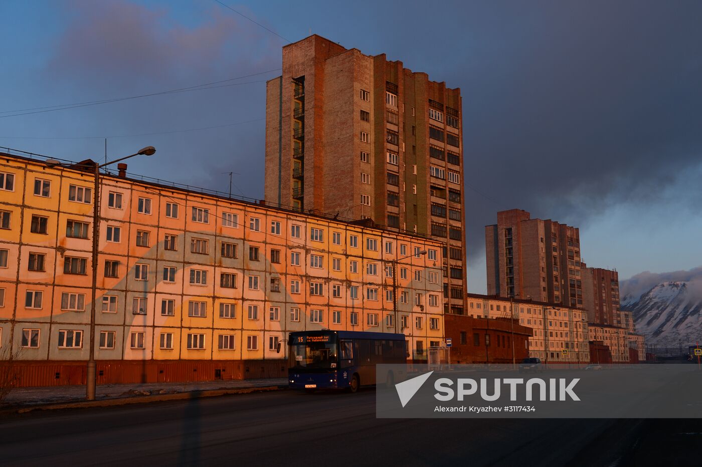 Russian cities. Norilsk