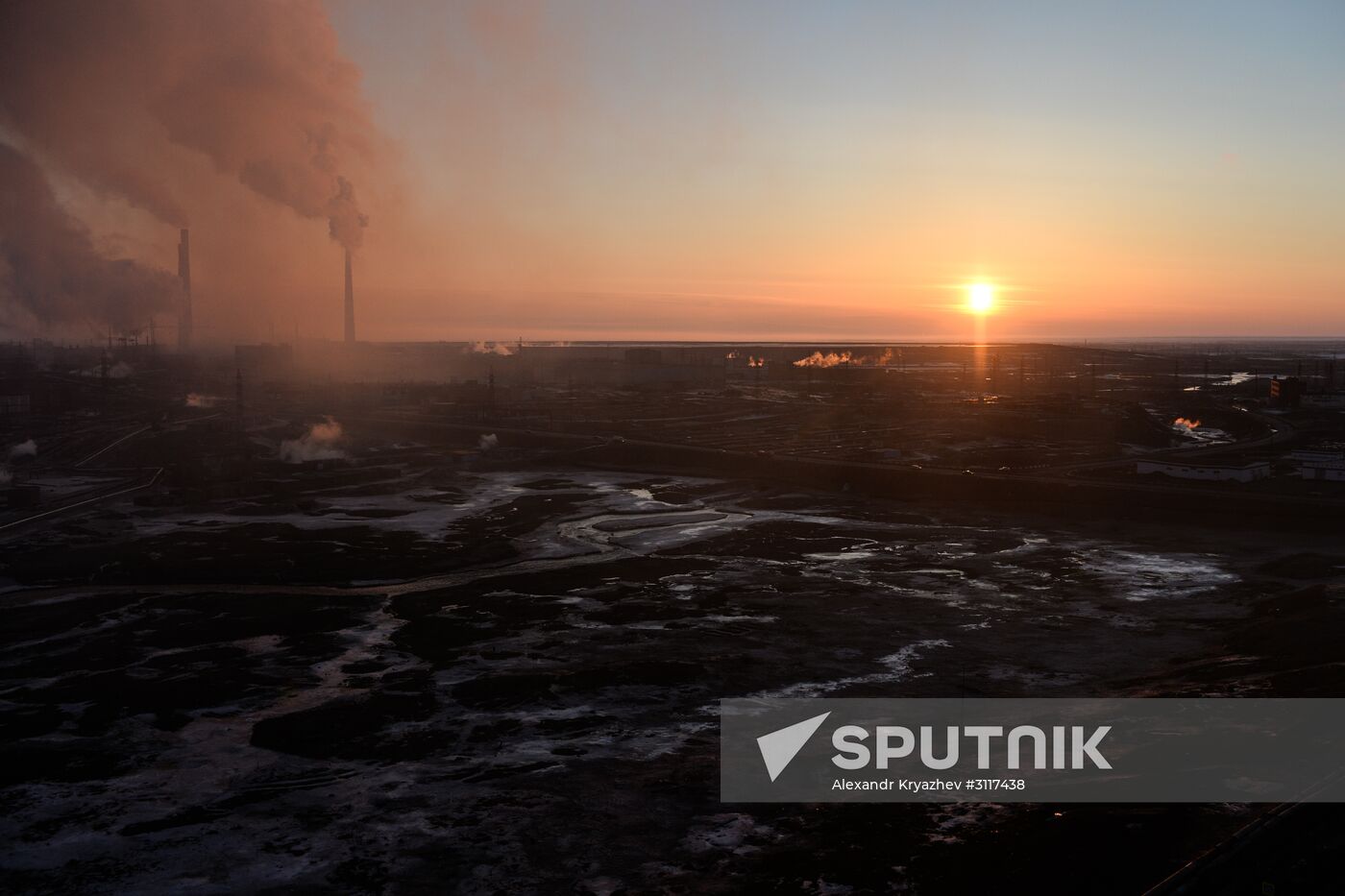 Russian cities. Norilsk