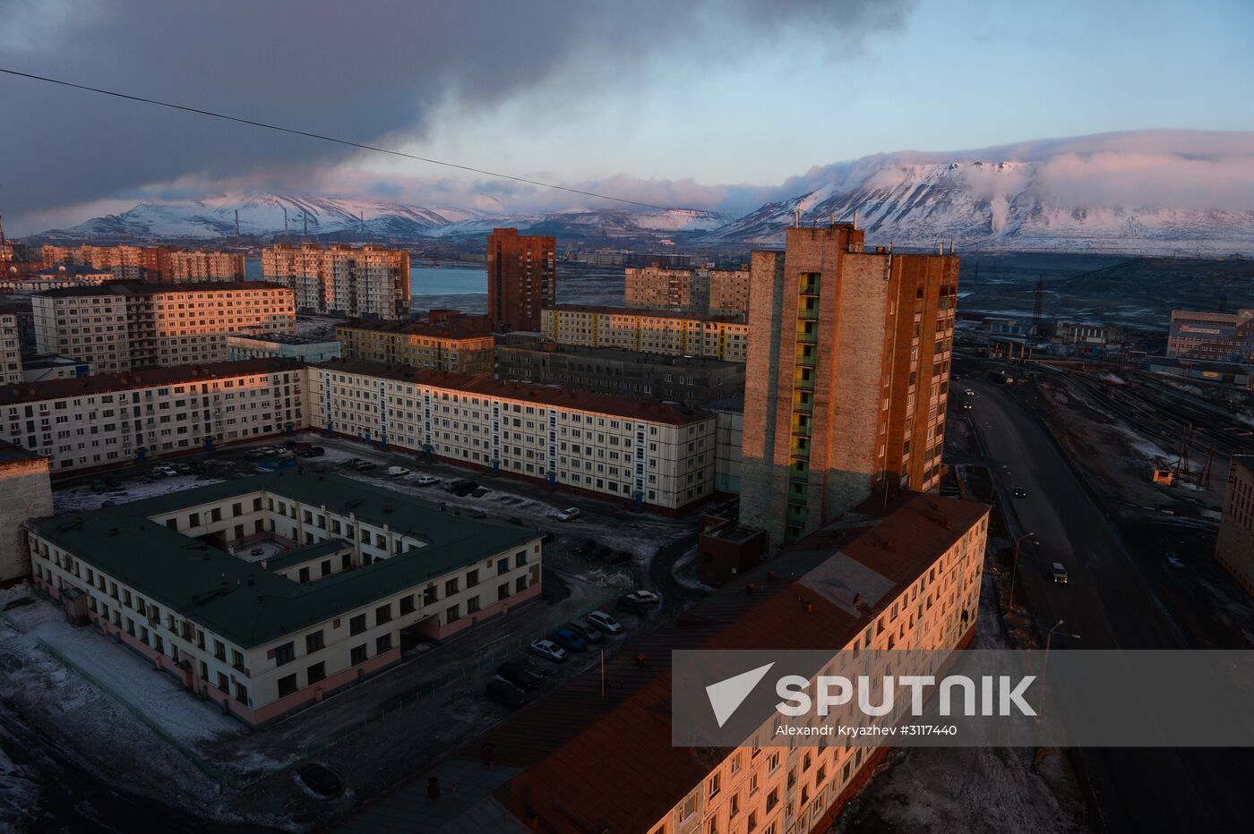 Russian cities. Norilsk