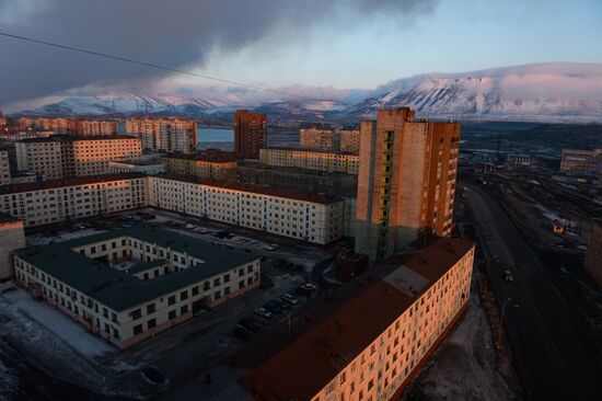 Russian cities. Norilsk