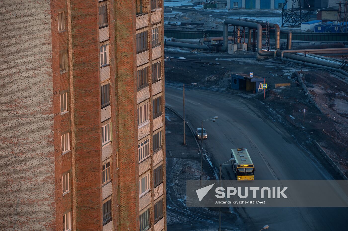 Russian cities. Norilsk