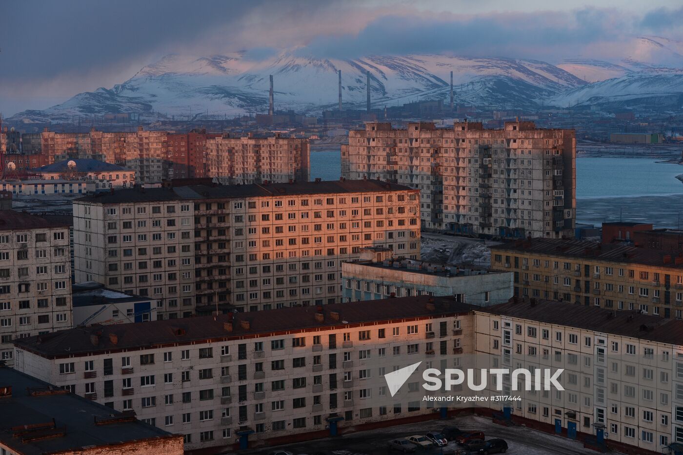 Russian cities. Norilsk