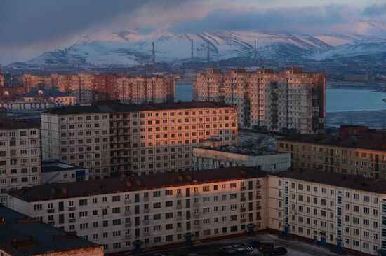 Russian cities. Norilsk