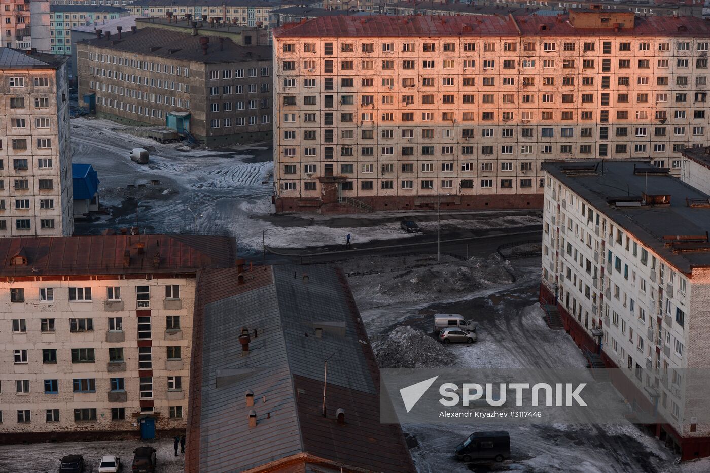 Russian cities. Norilsk