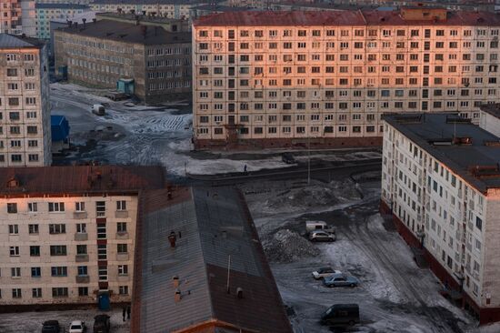 Russian cities. Norilsk