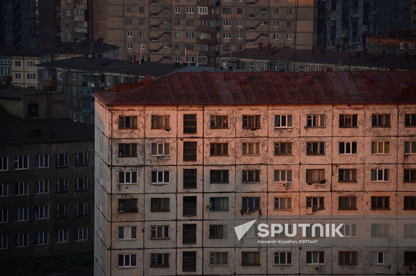 Russian cities. Norilsk