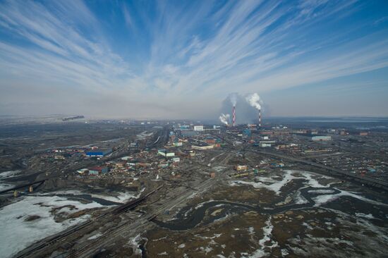 Russian cities. Norilsk