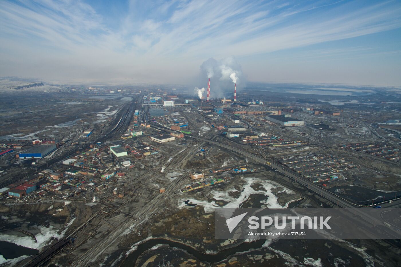 Russian cities. Norilsk