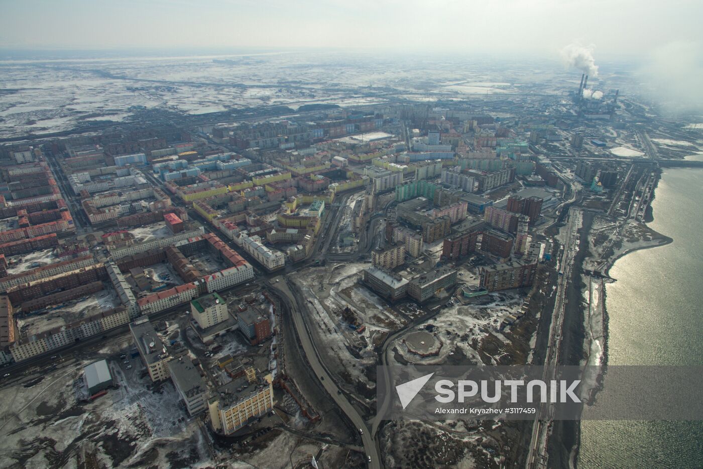 Russian cities. Norilsk