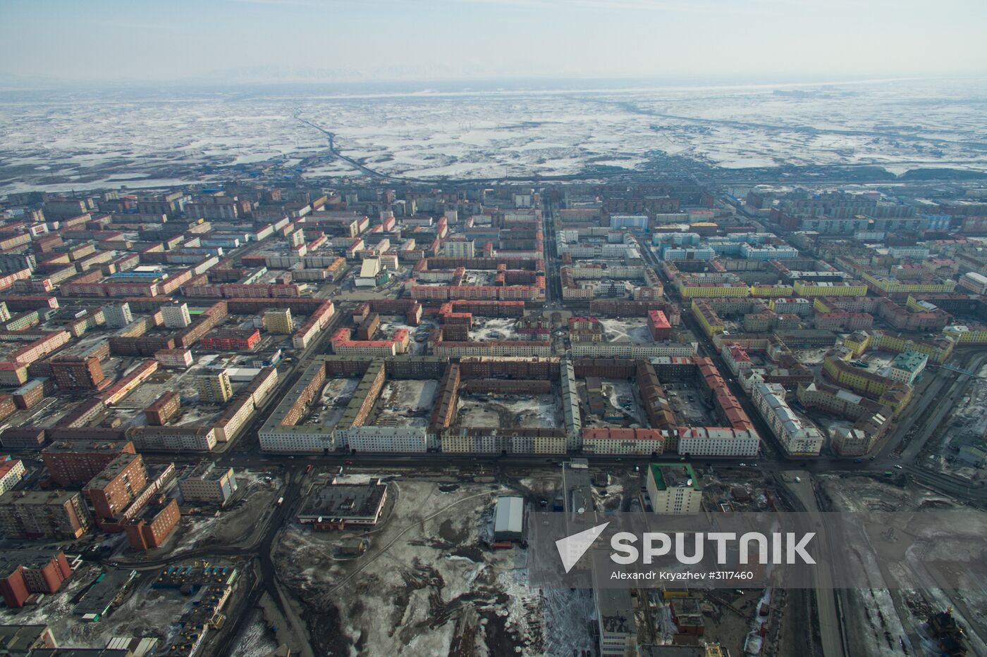 Russian cities. Norilsk