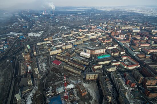 Russian cities. Norilsk