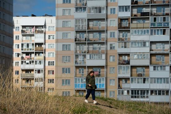 Plushchikhinsky residential area in Novosibirsk