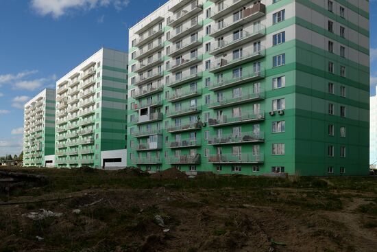 Plushchikhinsky residential area in Novosibirsk