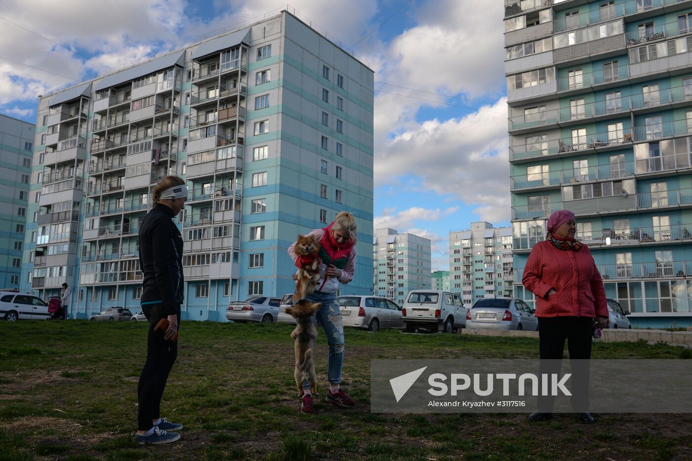 Plushchikhinsky residential area in Novosibirsk