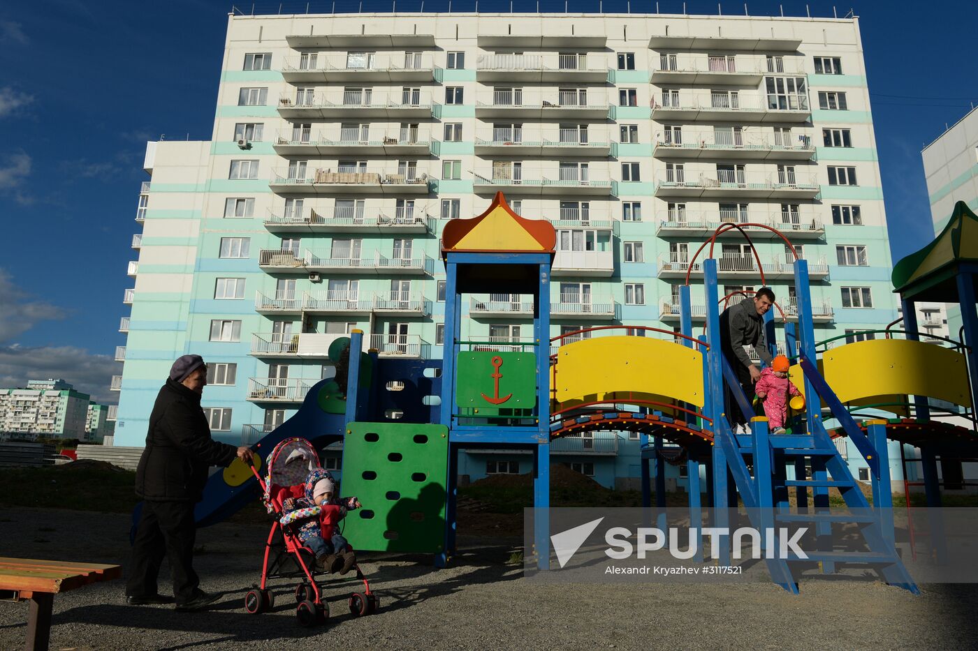 Plushchikhinsky residential area in Novosibirsk