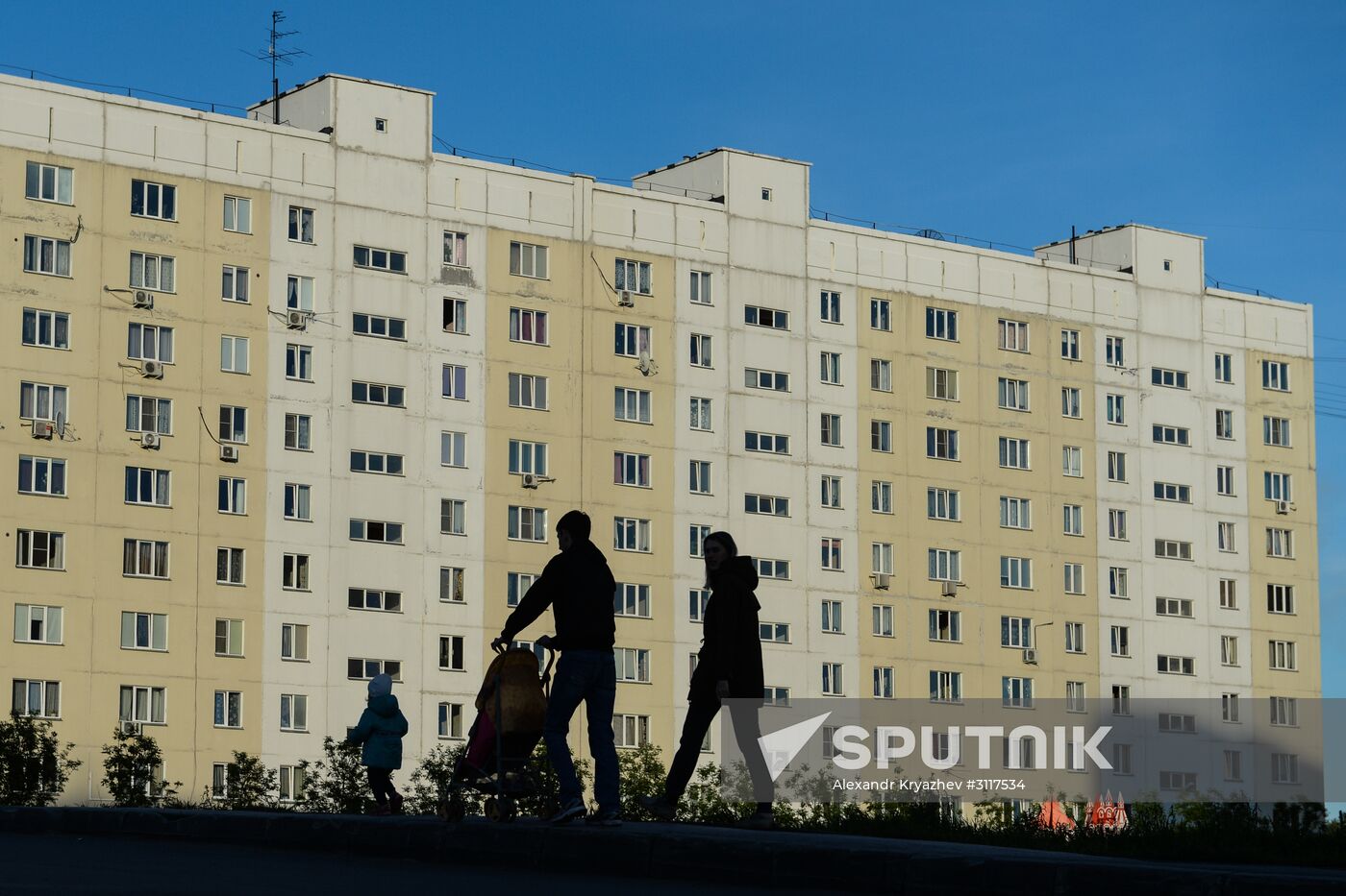 Plushchikhinsky residential area in Novosibirsk