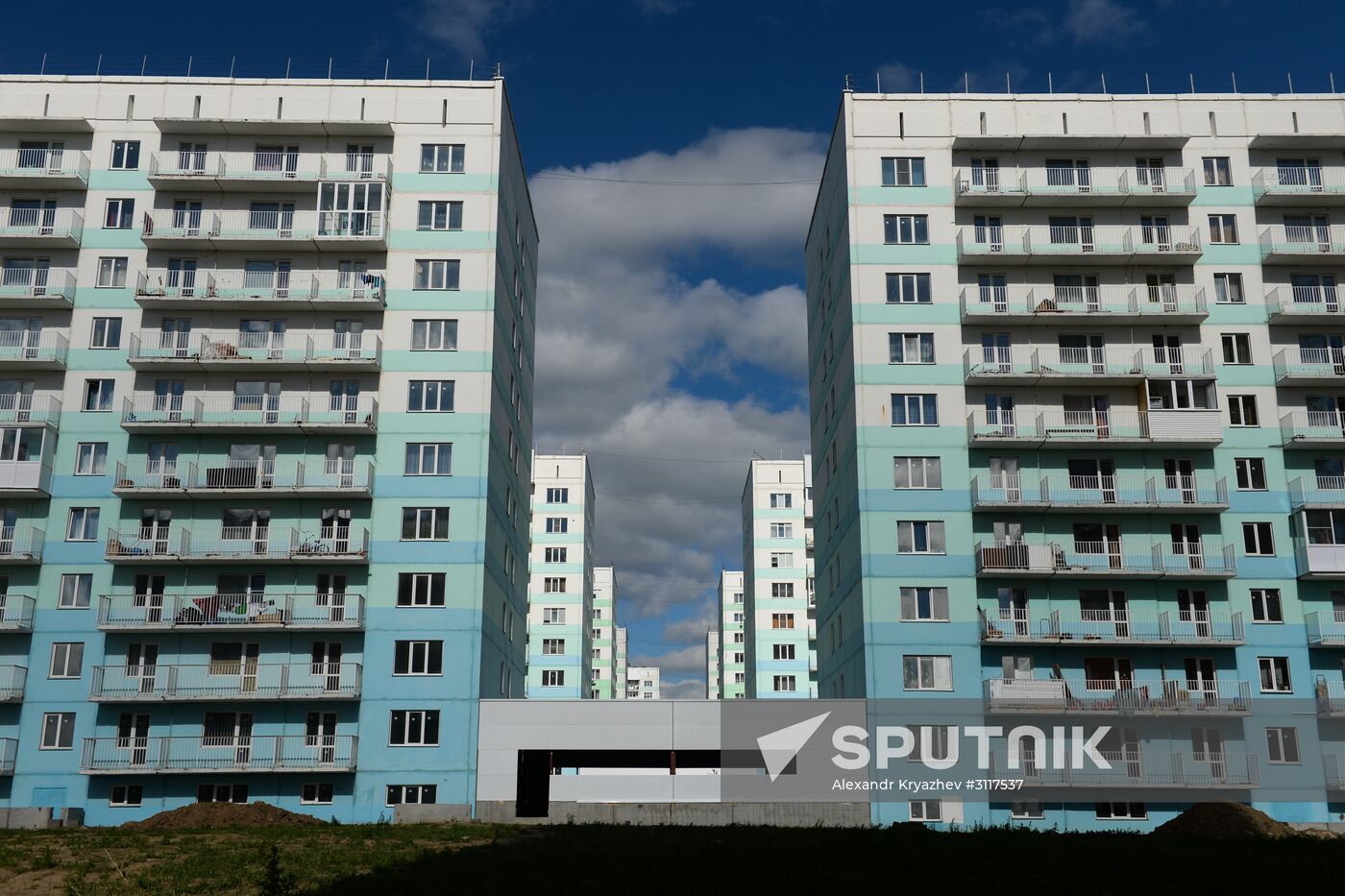 Plushchikhinsky residential area in Novosibirsk