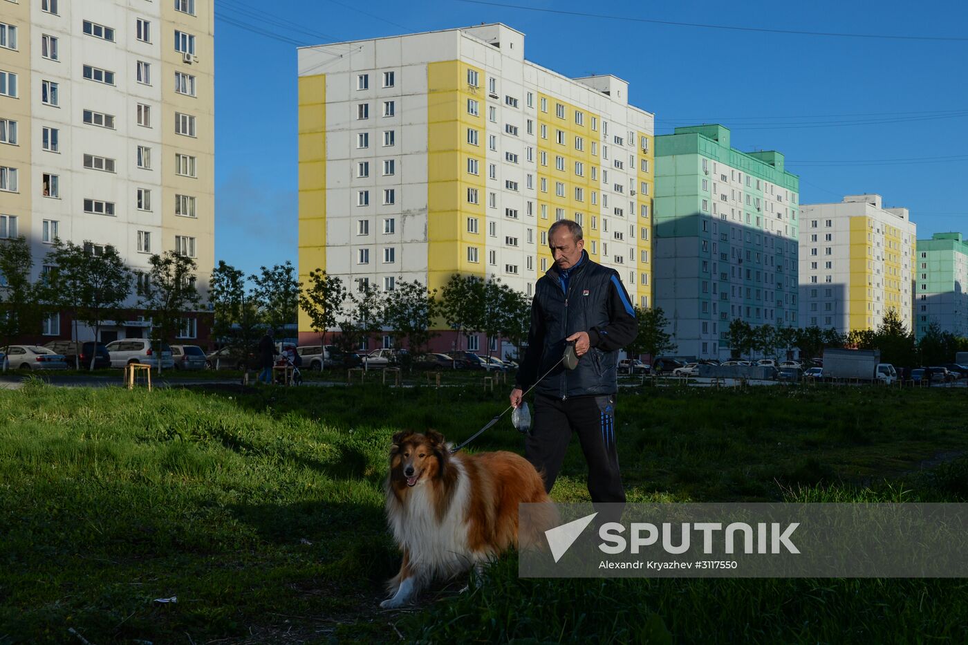 Plushchikhinsky residential area in Novosibirsk