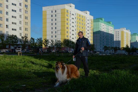 Plushchikhinsky residential area in Novosibirsk
