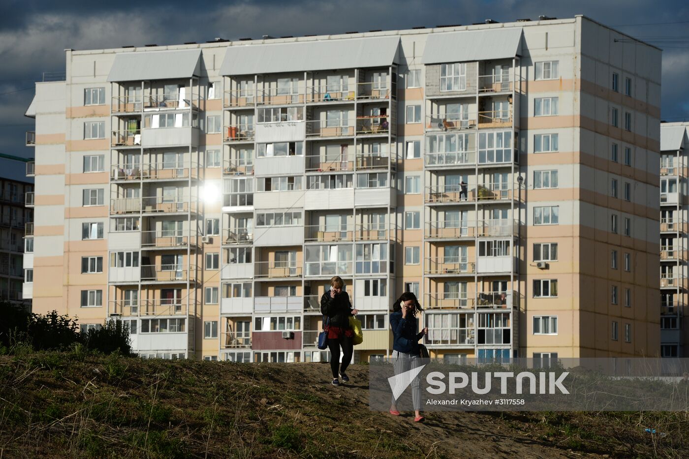 Plushchikhinsky residential area in Novosibirsk