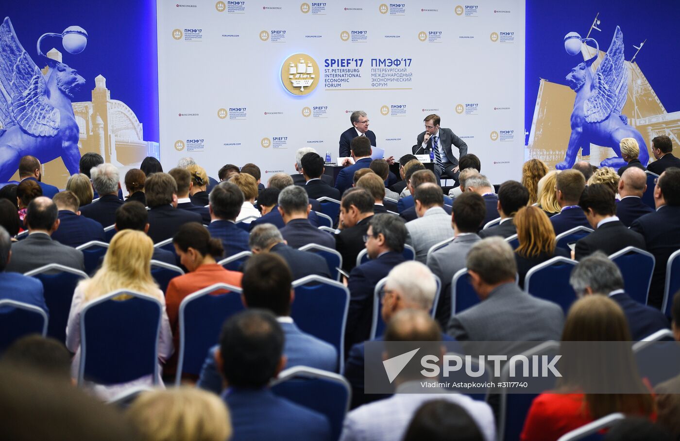 2017 St. Petersburg International Economic Forum. Day One