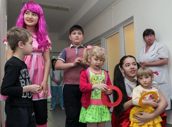 International Children's Day in Russian cities