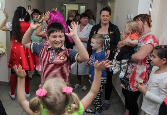 International Children's Day in Russian cities