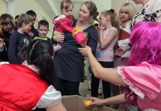 International Children's Day in Russian cities