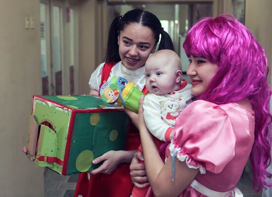 International Children's Day in Russian cities