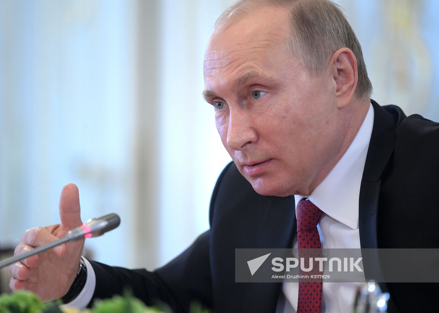 Russian President Vladimir Putin attends 2017 St. Petersburg International Economic Forum