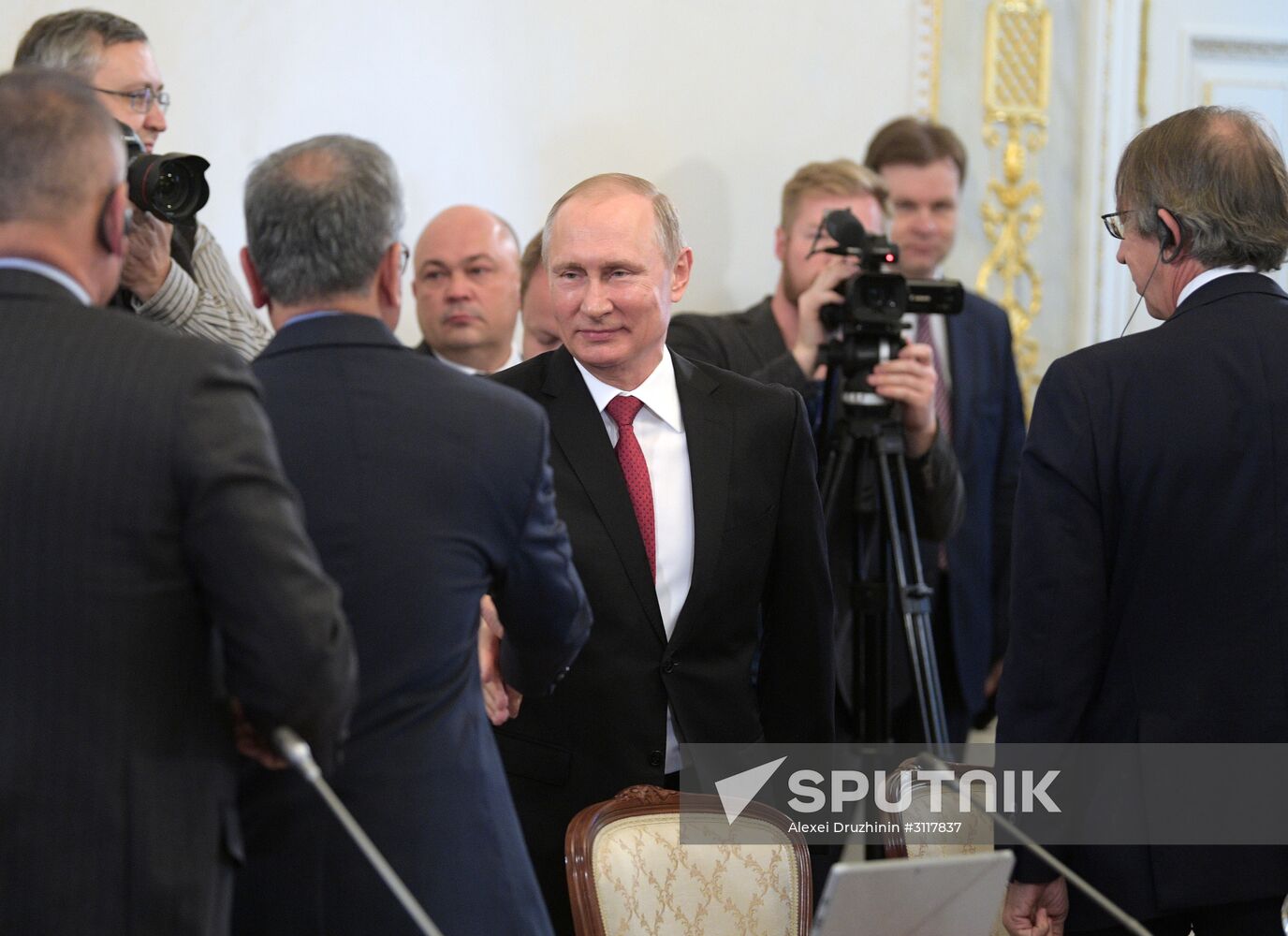 Russian President Vladimir Putin attends 2017 St. Petersburg International Economic Forum