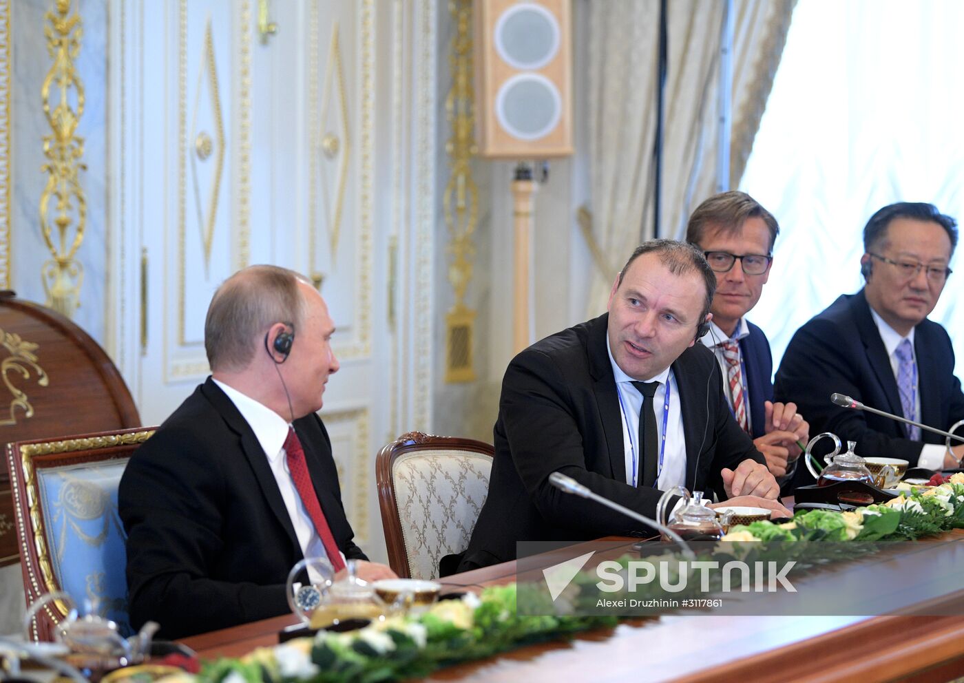 Russian President Vladimir Putin attends 2017 St. Petersburg International Economic Forum